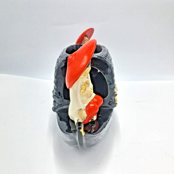 Fuhry and Sons Ceramic Oriental Asian Boat TV Lamp Works Well 1950s Vintage - Picture 9 of 16